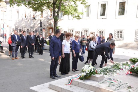 Az Országzászló téren emlékeztek meg a Nemzeti Összetartozás Napjáról